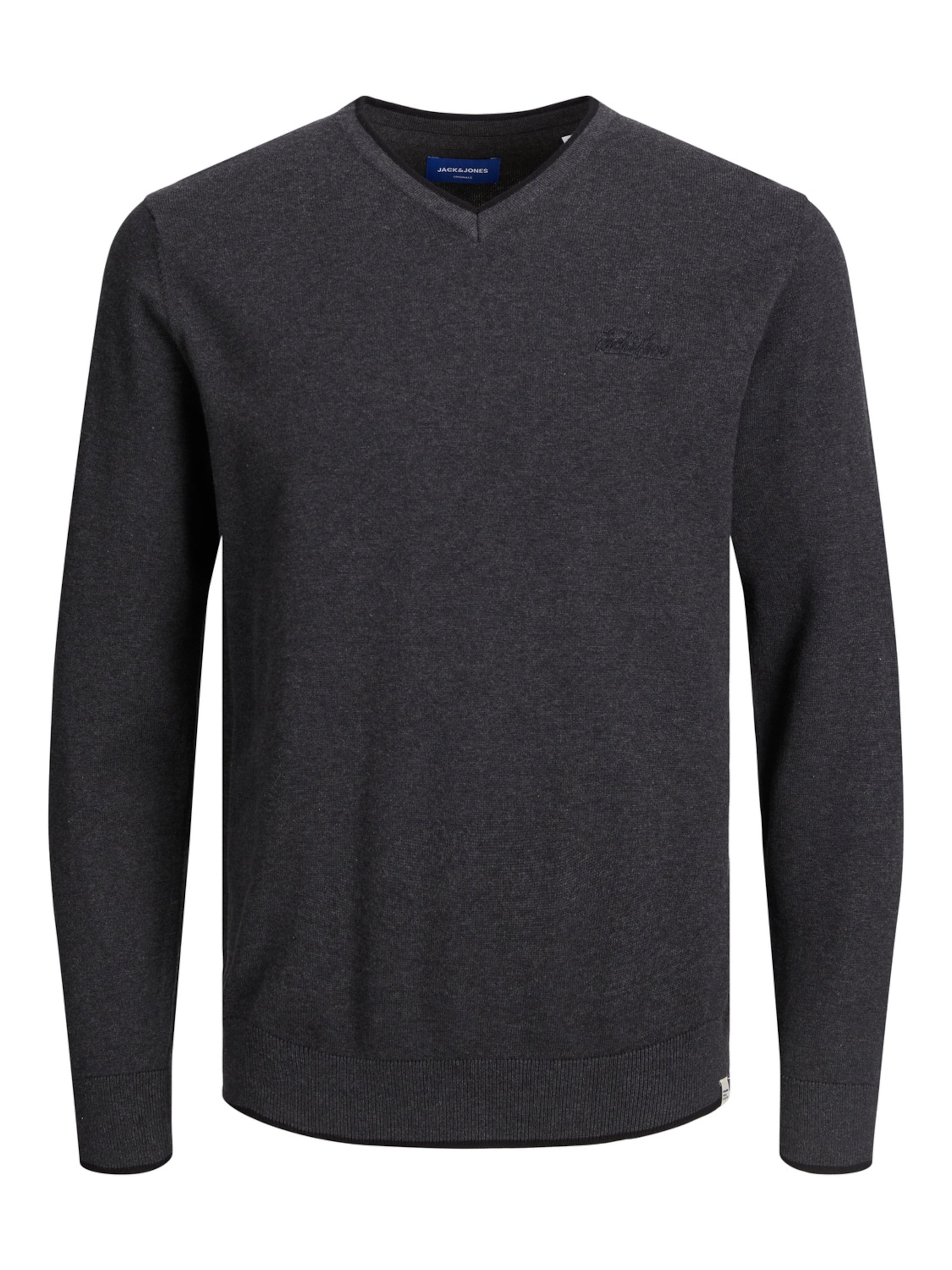 JACK & JONES Pullover 'Tons' in Grau: Vorderseite