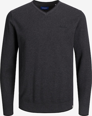JACK & JONES Sweater 'Tons' in Grey: front