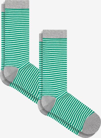 Albero Natur Socken in Grün: Vorderseite