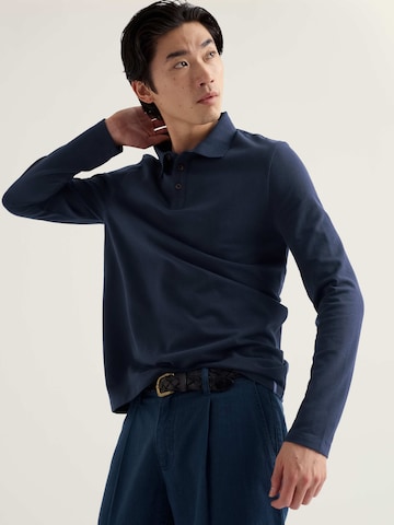 Coupe regular T-Shirt 'Balefire' Seasalt Cornwall en bleu : devant