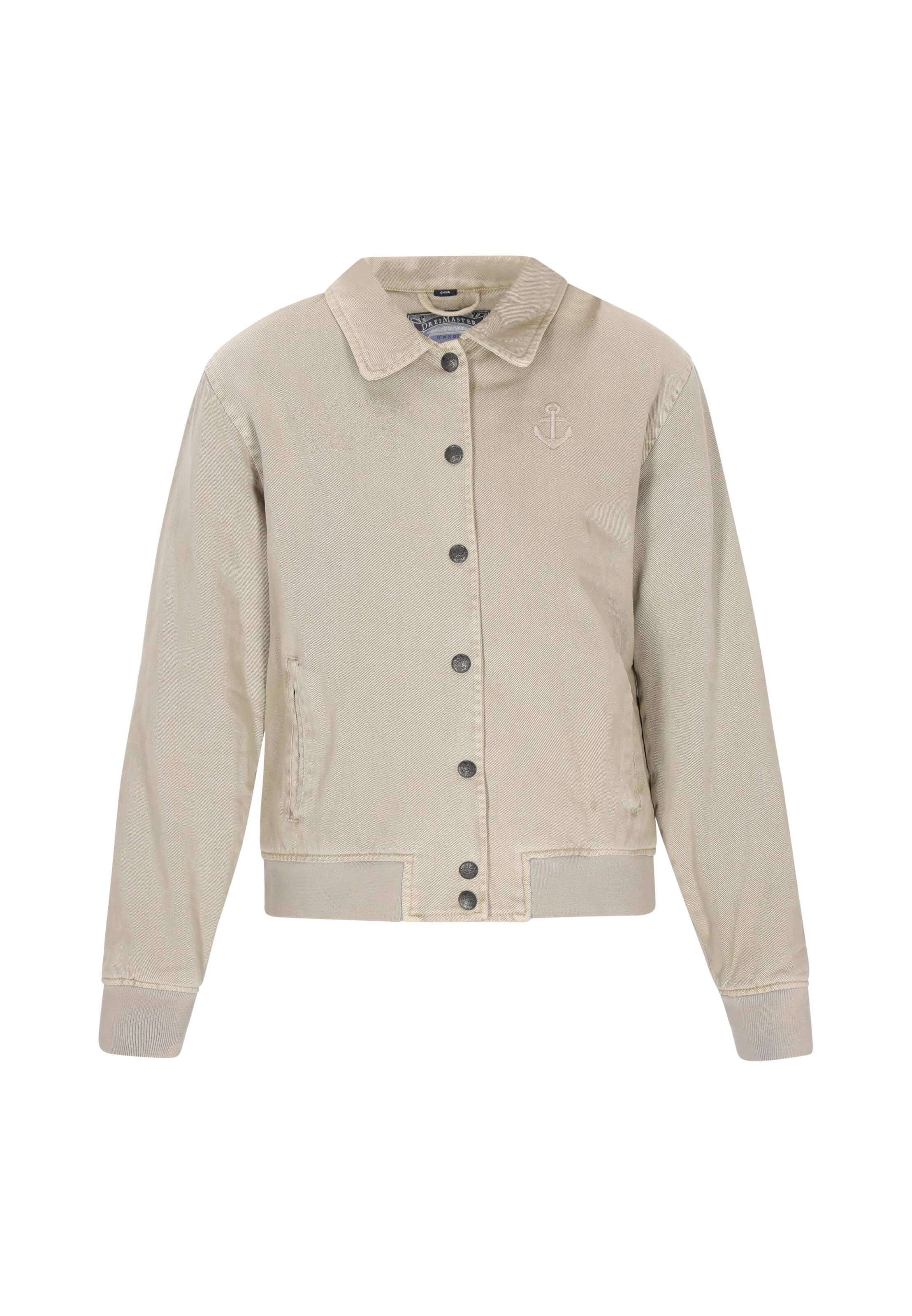 DreiMaster Vintage Casaco meia-estação em areia, Vista do artigo