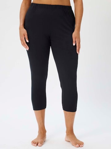 Zhenzi Slimfit Leggings 'Laura 1147' in Zwart: voorkant