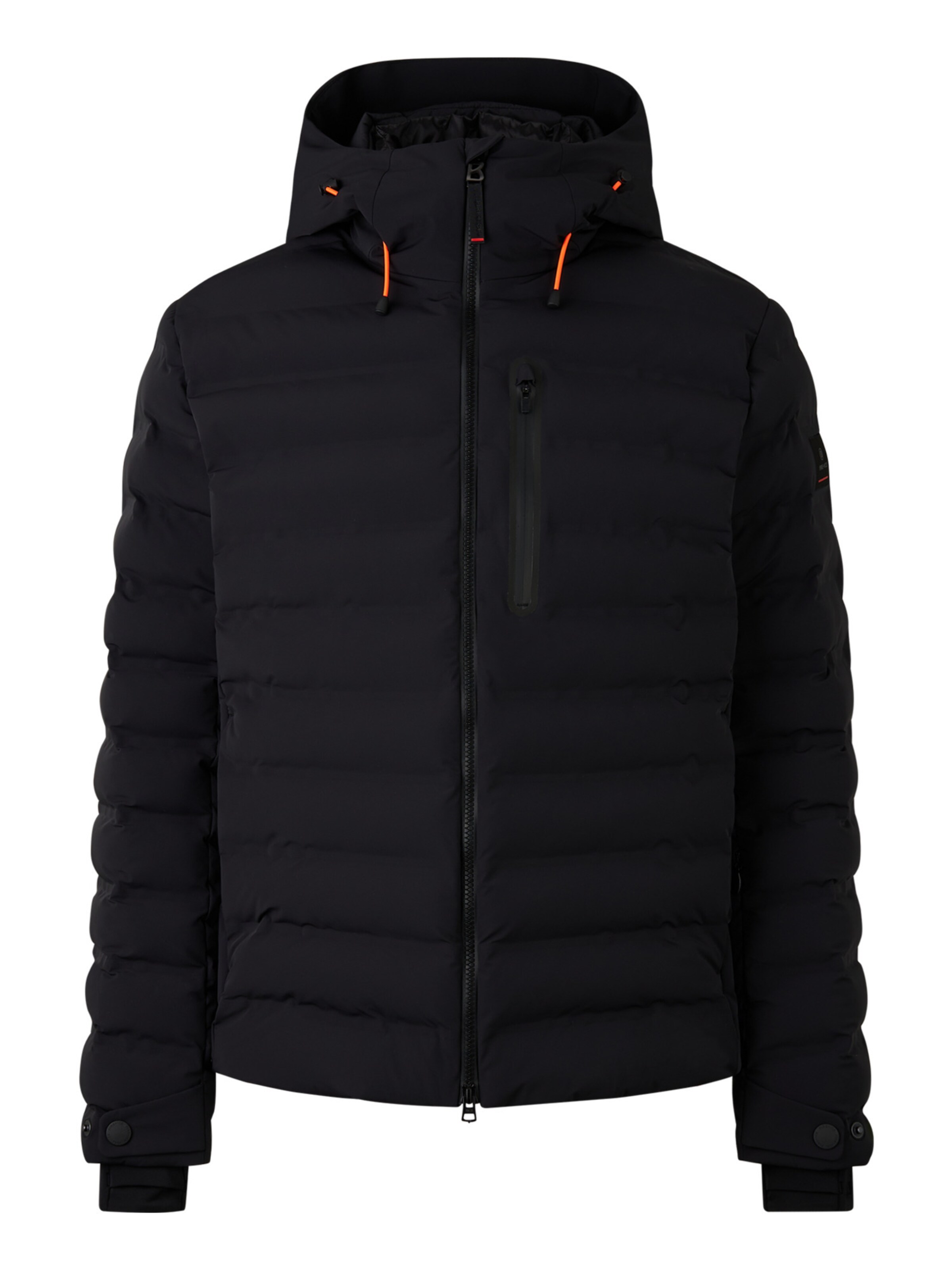 Bogner Fire + Ice Outdoorjacke 'York' in Schwarz: Vorderseite