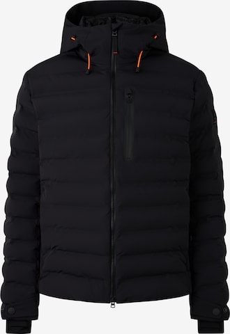 Bogner Fire + Ice Outdoorjacke 'York' in Schwarz: Vorderseite