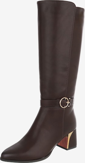 Ital-Design Boots in 36 in Brown, Item view