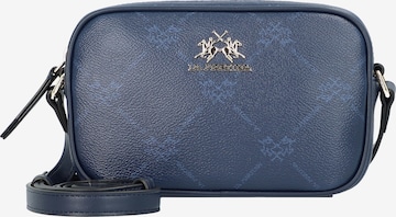 La Martina Crossbody Bag 'Delia' in Blue: front