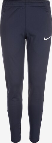 NIKE Regular Workout Pants in Blue: front