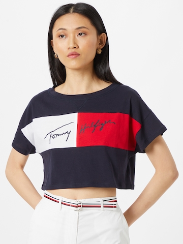 Tommy Hilfiger Underwear Shirt in Blue: front