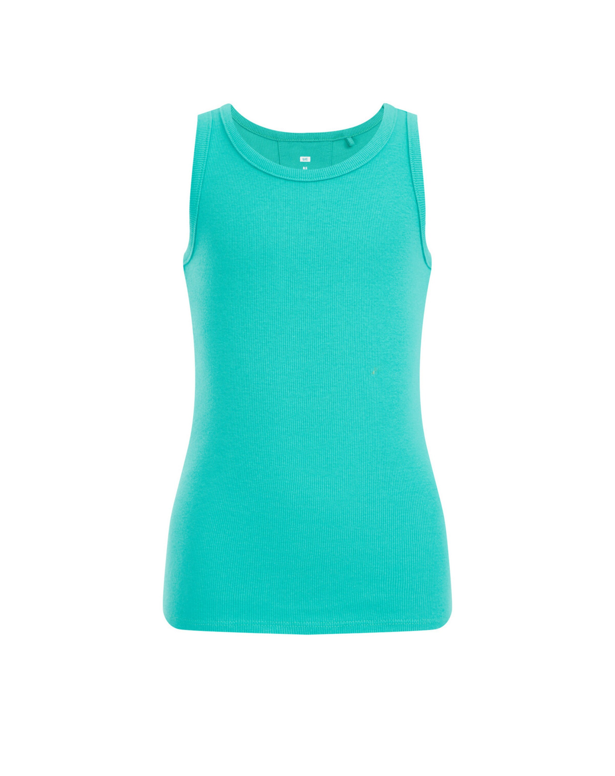 WE Fashion Топ в Зеленый: спереди