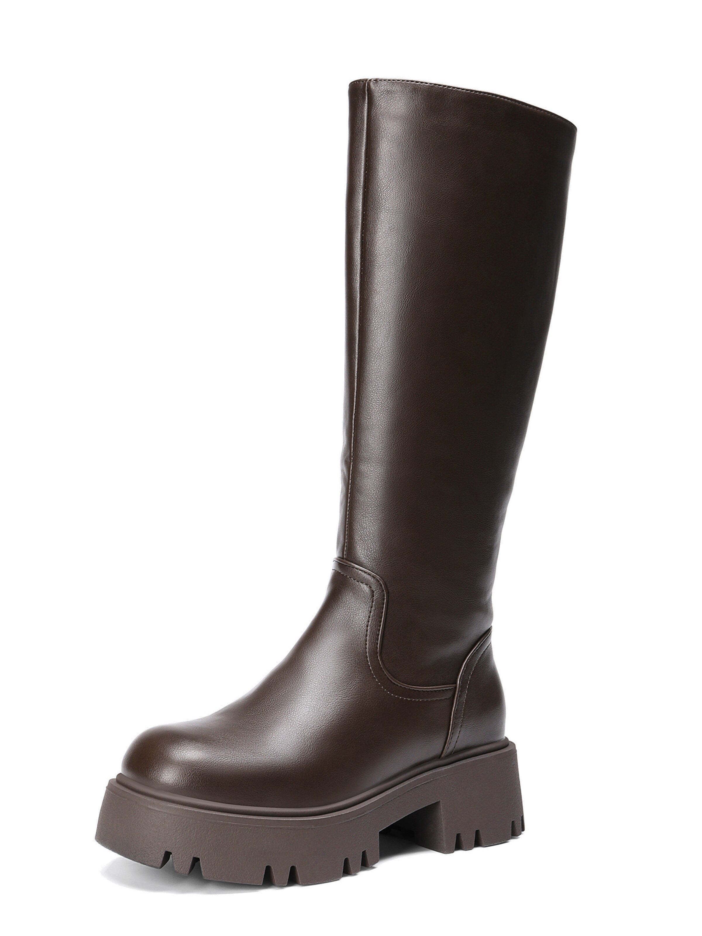 Dream Pairs Boot in Brown: front