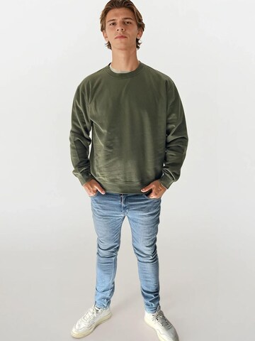 A Question Of (AQO) Sweatshirt 'Johannes' i grøn
