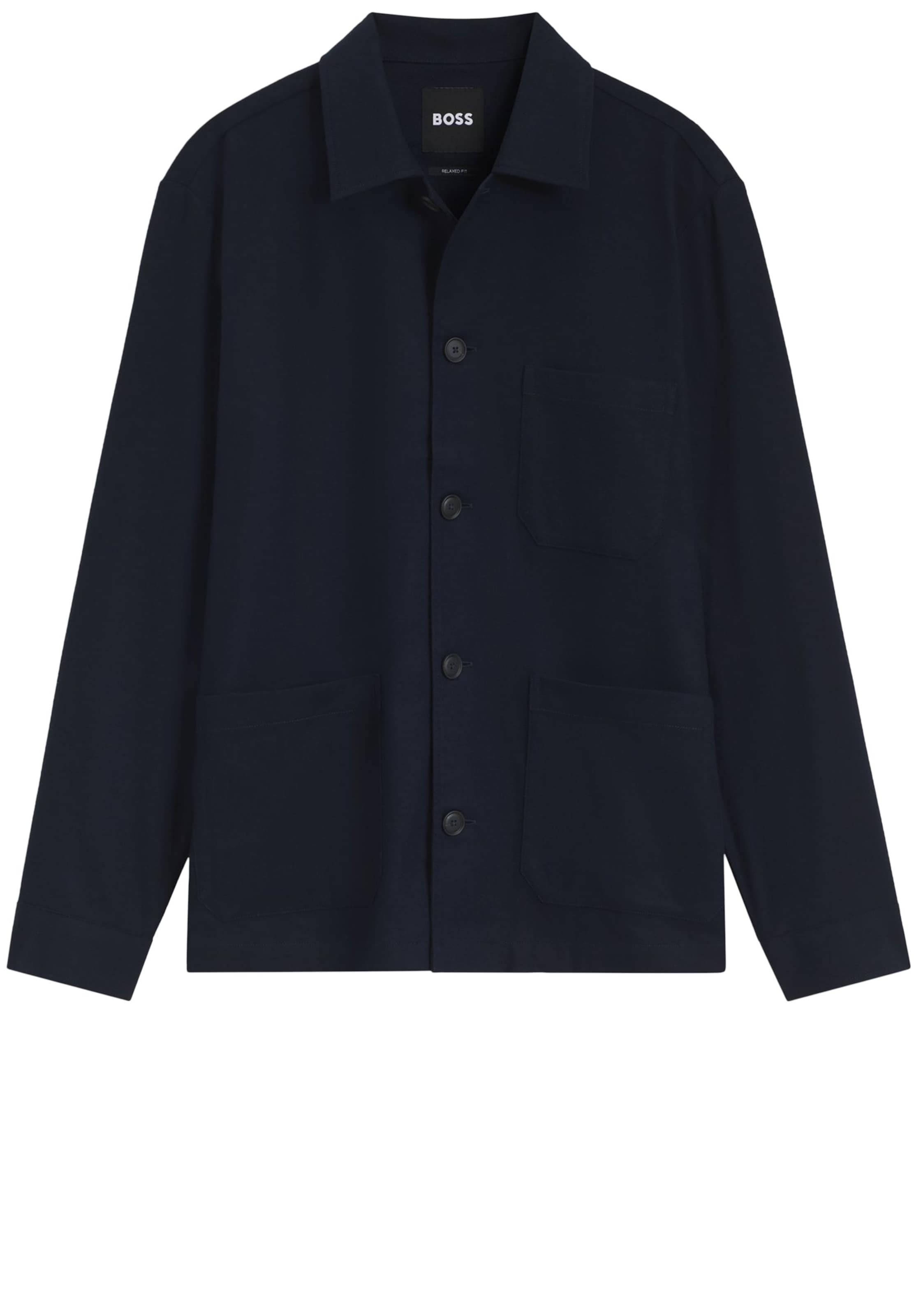 BOSS Comfort fit Button Up Shirt 'Cai' in Blue: front