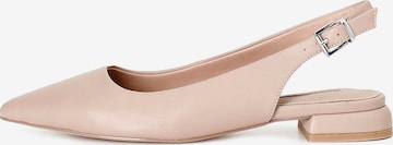 Ballerina di CAFè NOIR in beige: frontale