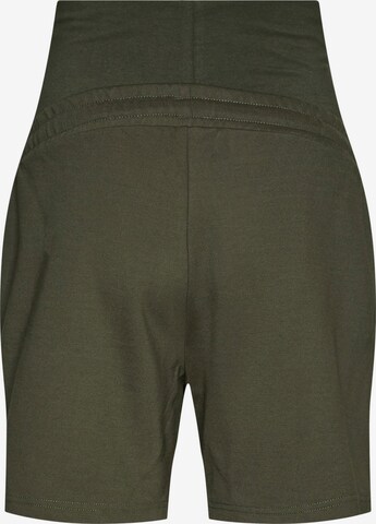 Regular Pantaloni 'Lif' de la MAMALICIOUS pe verde