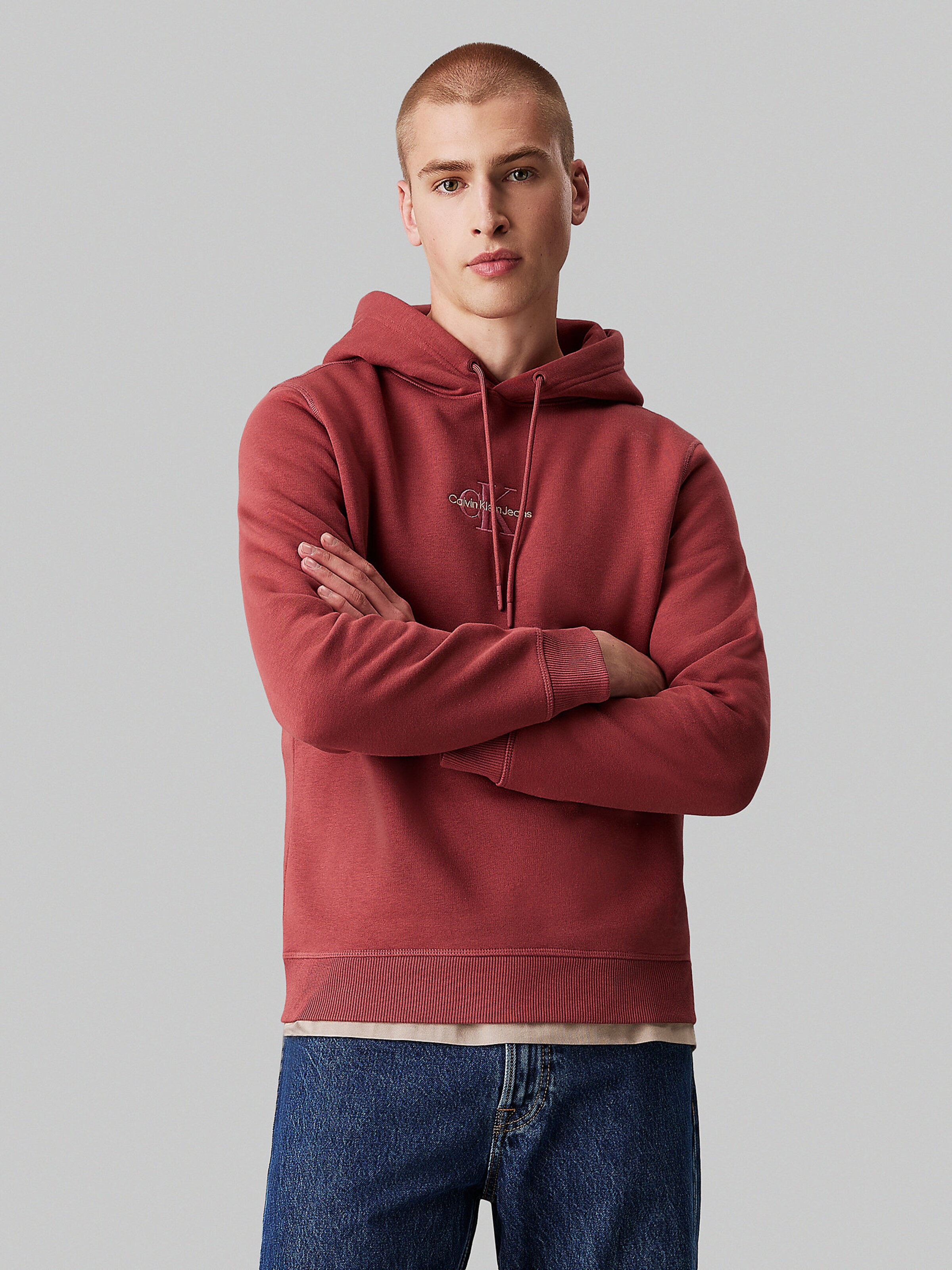 Sweat calvin klein rouge new arrivals