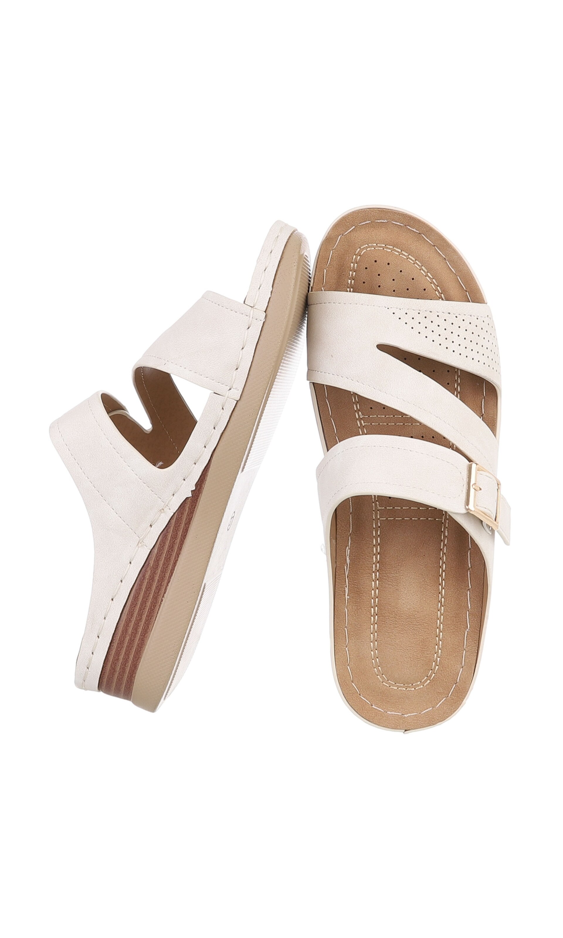 Ital-Design Mules in Beige