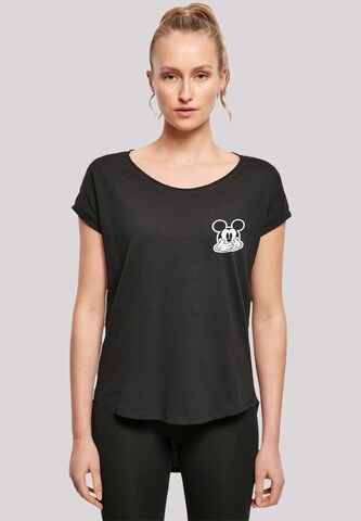 F4NT4STIC Shirt 'Disney Mickey Mouse Don’t Speak' in Black: front