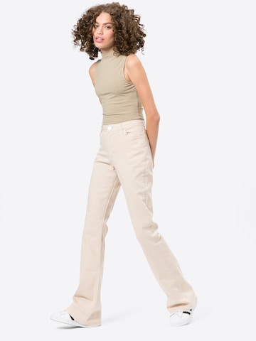 FIVEUNITS Flared Broek 'Naomi' in Beige