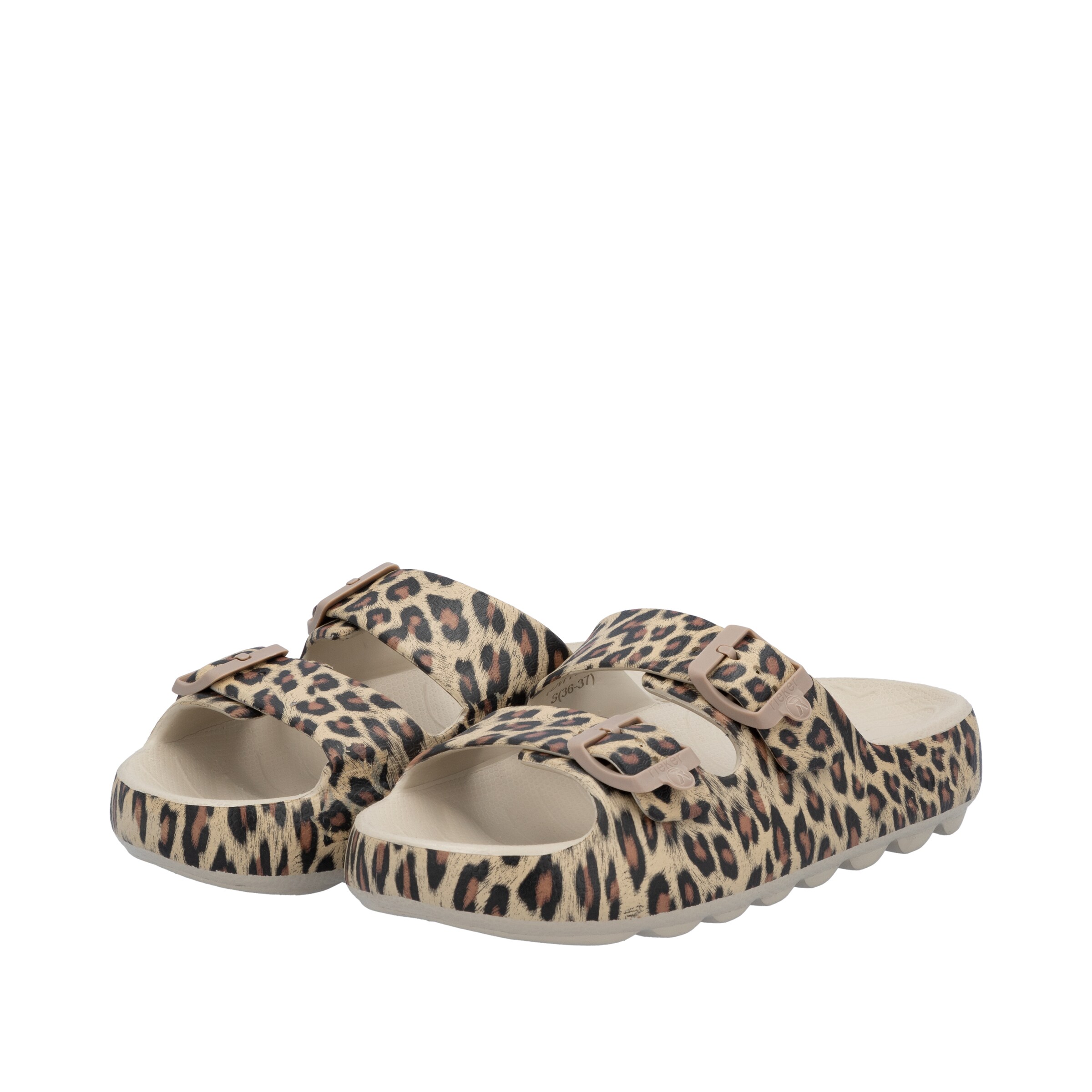 Mule Rieker en marron