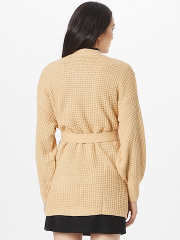 Missguided Knit cardigan in Beige