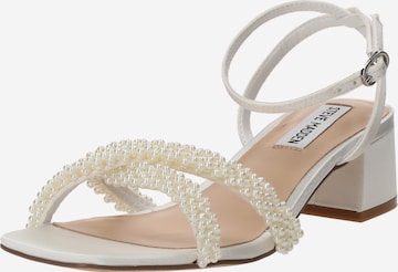STEVE MADDEN Strap Sandals 'Gabby-P' in White: front