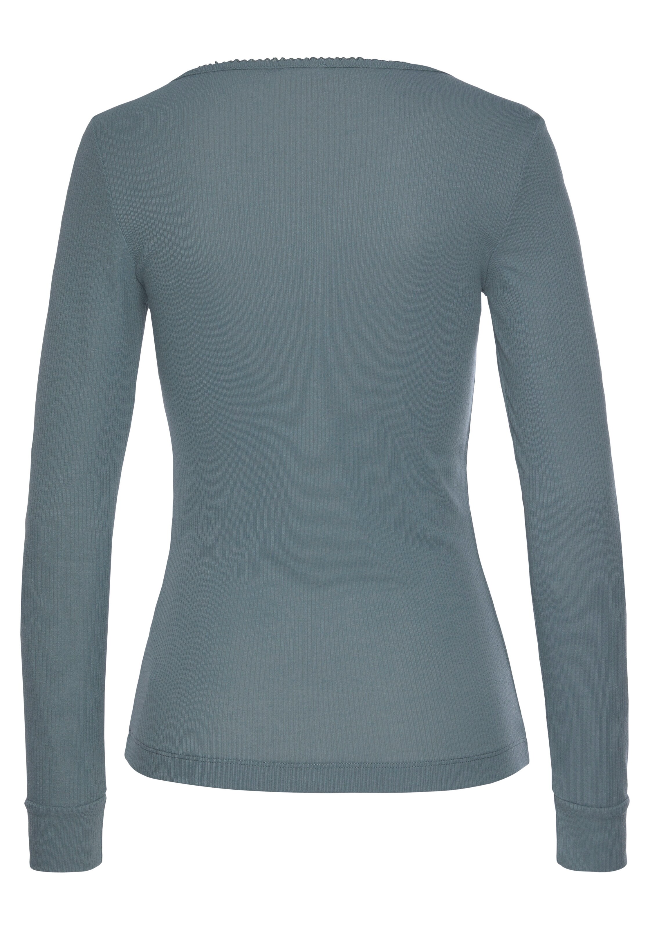 LASCANA Koszulka do spania w kolorze niebieski