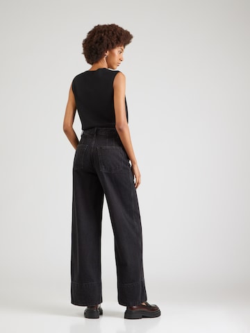 Wide leg Jeans de la & Other Stories pe negru