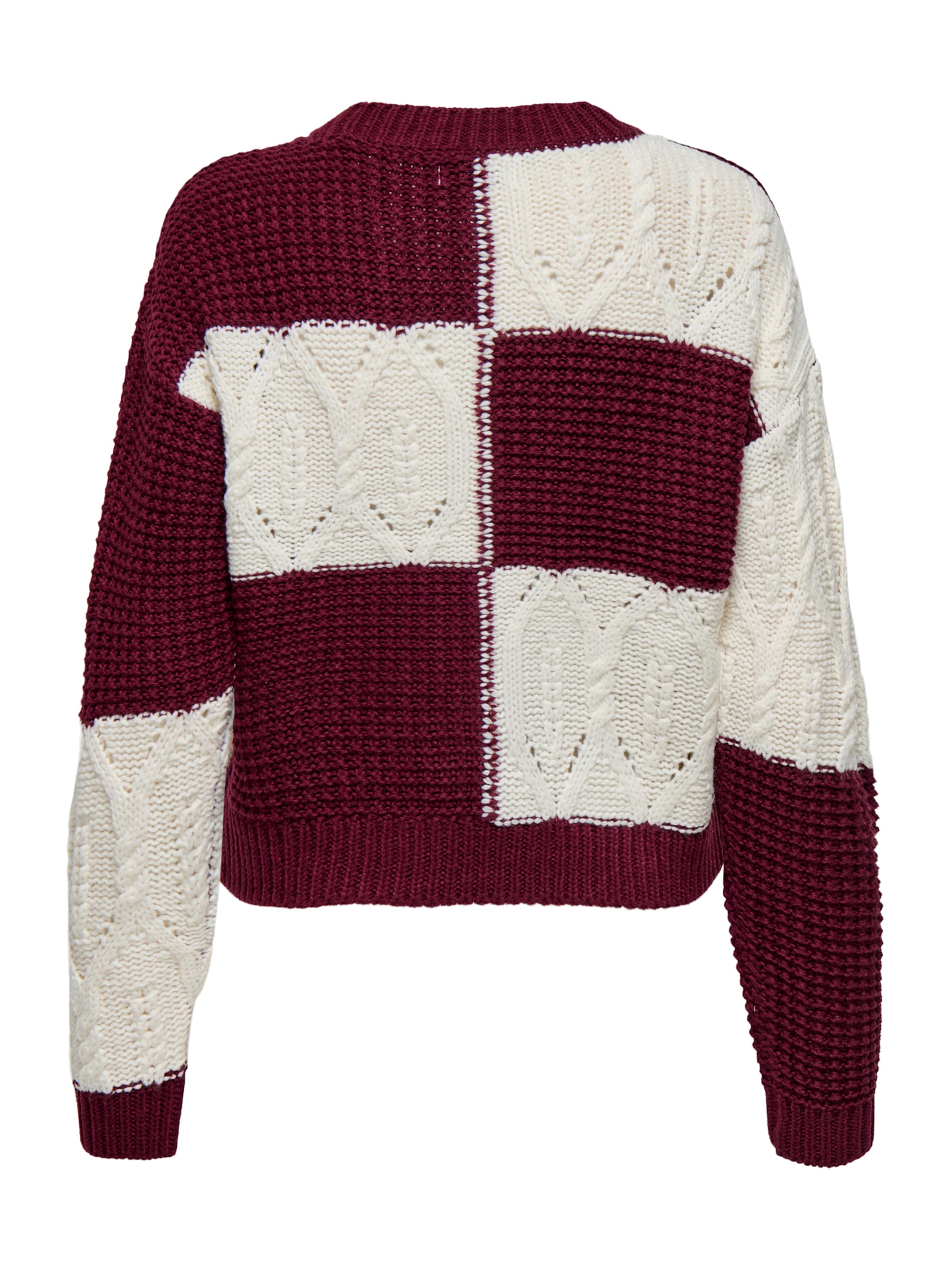 JDY Sweater 'JDYJusty' in Red