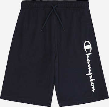 mėlyna Champion Authentic Athletic Apparel Standartinis Kelnės: priekis