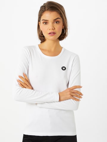 WOOD WOOD Shirt 'Moa' in White: front