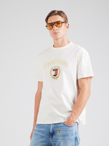 Tommy Jeans Koszulka w kolorze biały: przód
