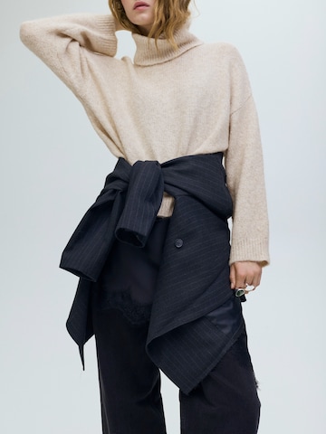 Pull&Bear Pulover | bež barva