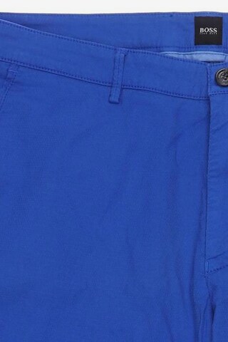 BOSS Black Shorts 35-36 in Blau