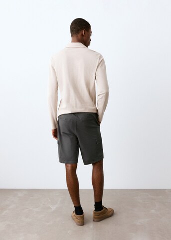 MANGO TEEN Regular Pants 'Wangcha' in Grey