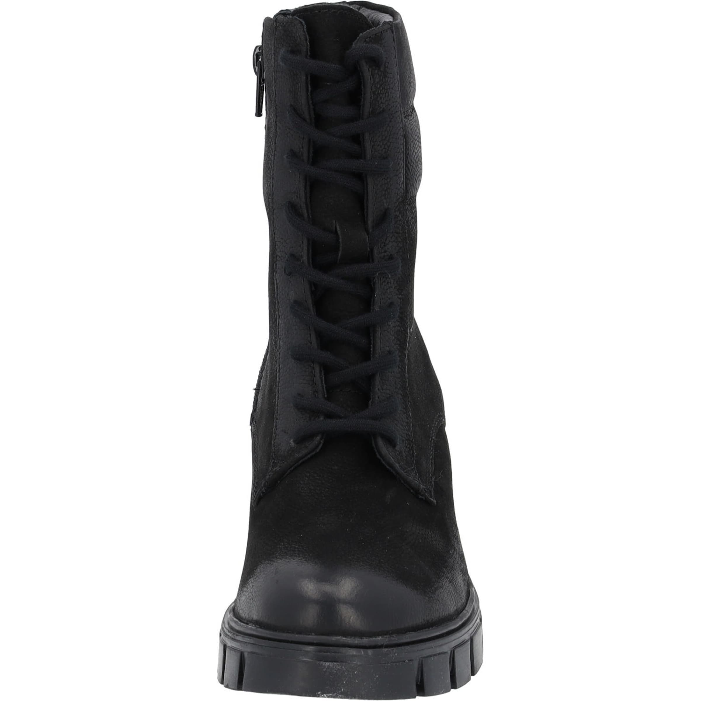 Palado Ниски ботуши с връзки в черно