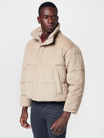 BURTON MENSWEAR LONDON Talvitakki värissä beige: edessä