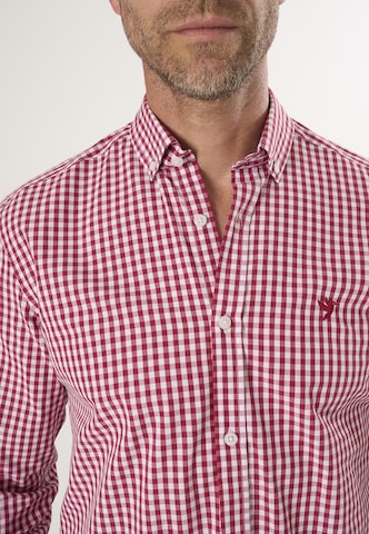Regular fit Camicia di Felix Hardy in rosso