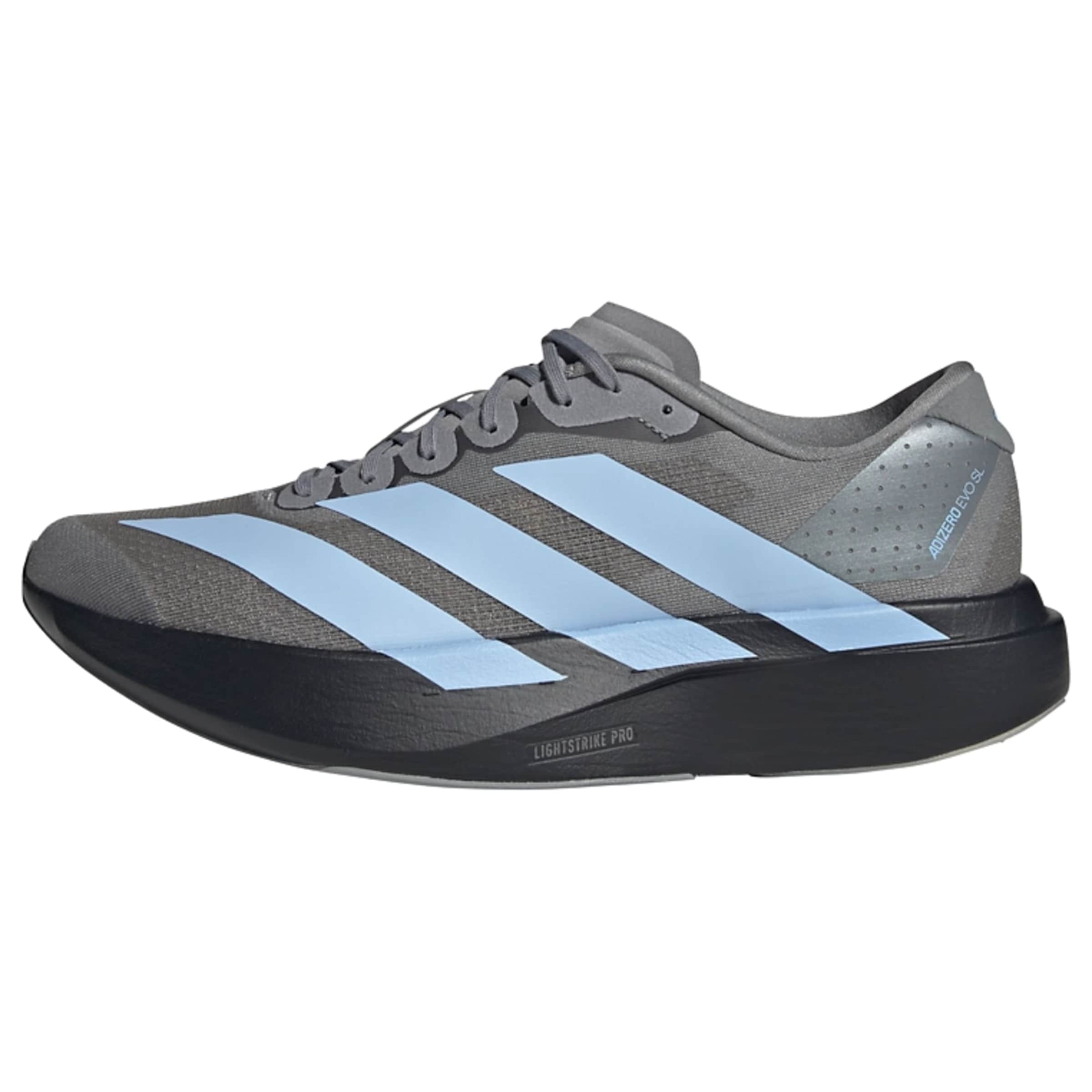 ADIDAS PERFORMANCE Loopschoen 'Adizero Evo SL' in Grijs: voorkant