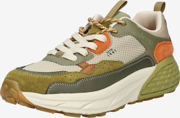 Jeep Platform trainers in Green: front