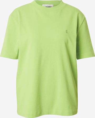 T-shirt 'TARJA' ARMEDANGELS en vert : devant