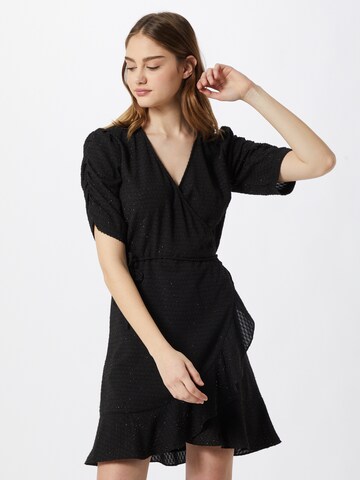 Neo Noir Dress in Black: front