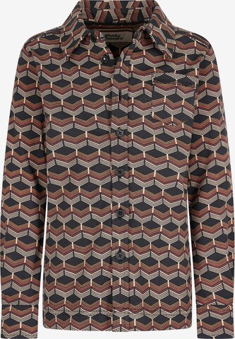 4funkyflavours Regular fit Button Up Shirt 'Spectra' in Brown: front