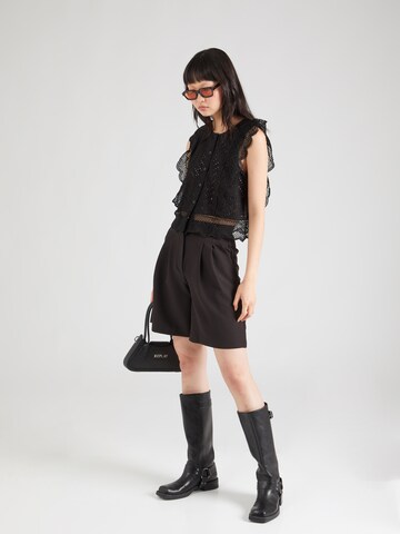 Chemisier 'PCKARISMA' PIECES en noir