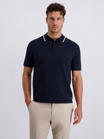 PIERRE CARDIN Poloshirt in Blau: Vorderseite