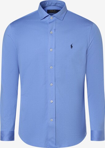 Polo Ralph Lauren Button Up Shirt in Blue: front