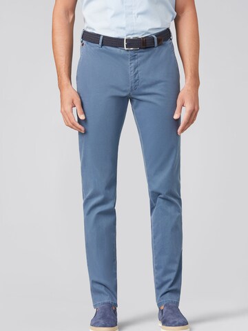 Regular Pantalon chino 'New York 1-5045' MEYER en bleu : devant