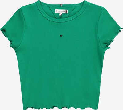 TOMMY HILFIGER Тениска в нейви синьо / зелено / червено / бяло, Преглед на продукта
