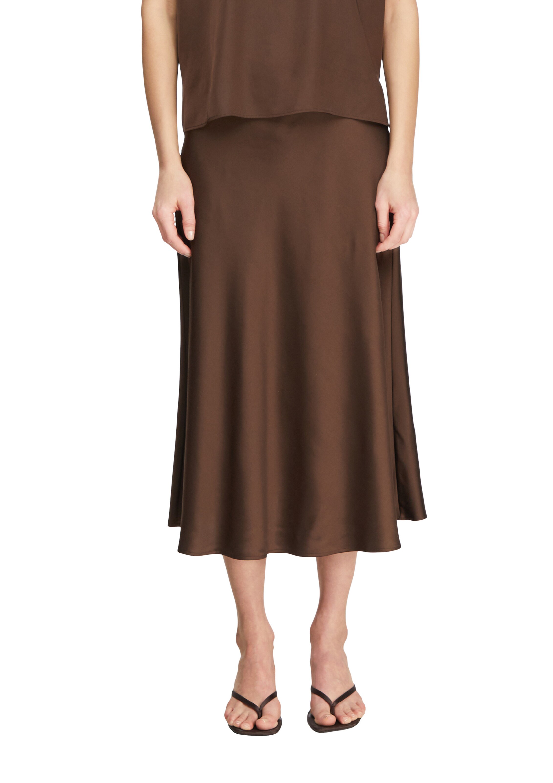 Jupe COMMA en marron