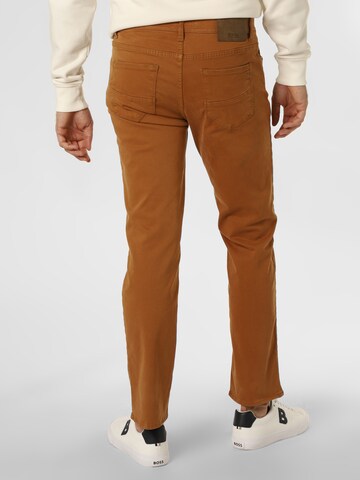 BRAX Regular Broek 'Cadiz' in Bruin