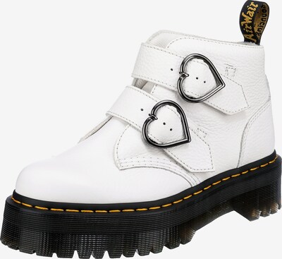 Botine 'Devon Heart' Dr. Martens pe alb, Vizualizare produs